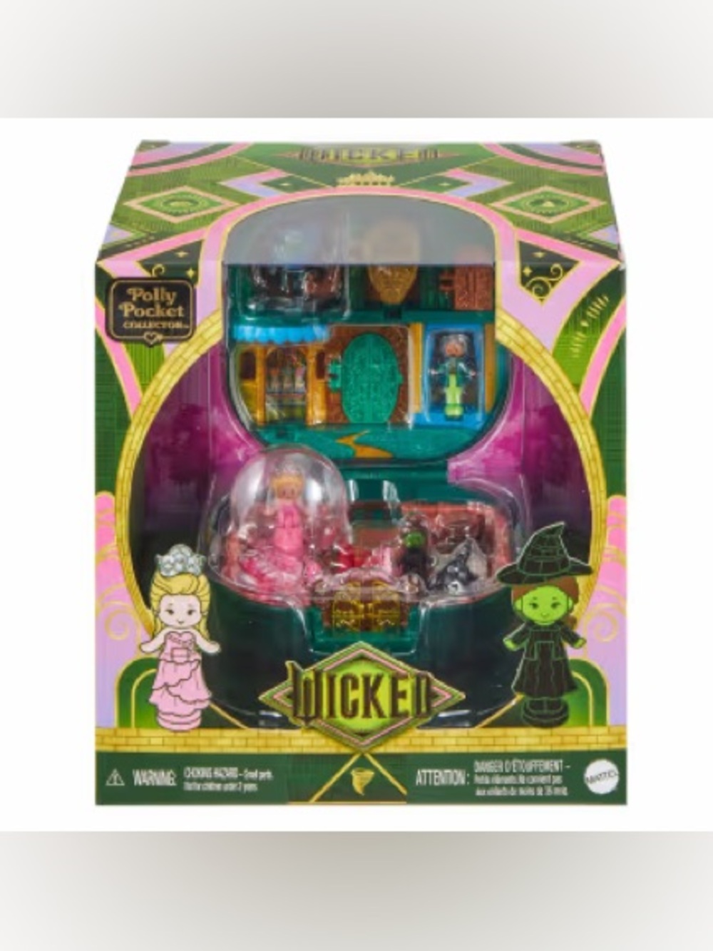 Polly Pocket Playset •Collector Wicked Compact•